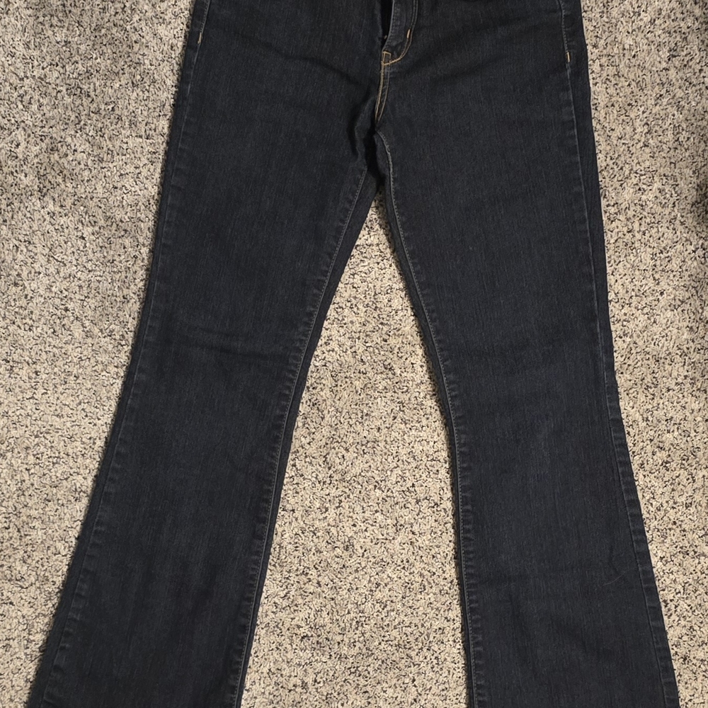 Levi's Dark Wash Modern Boot Cut Jeans Size 4 Short